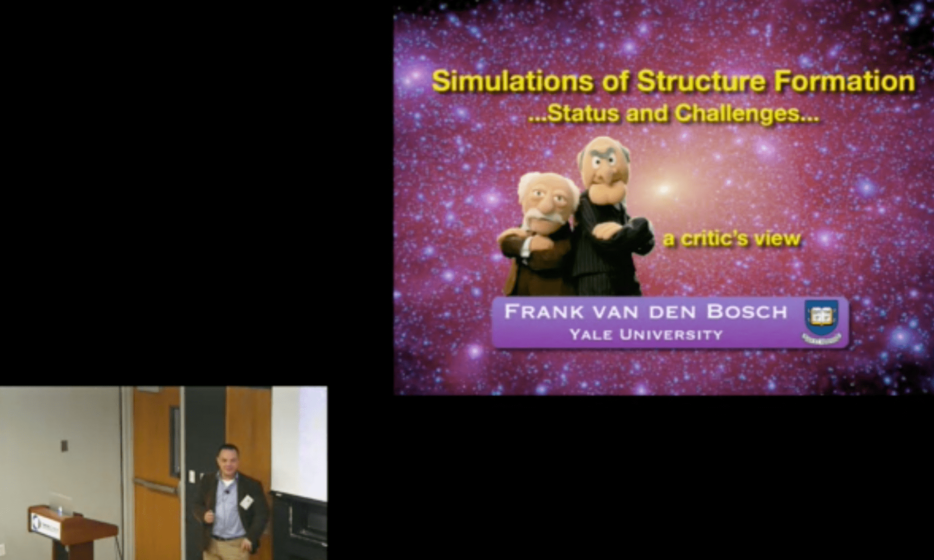 Simulations of Structure Formation: Status and Challenges (Stony Brook, March 2017) — image from Frank van den Bosch’s website